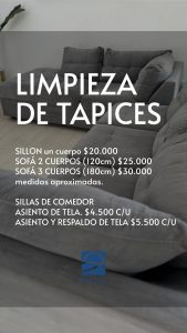 tarifas tapices